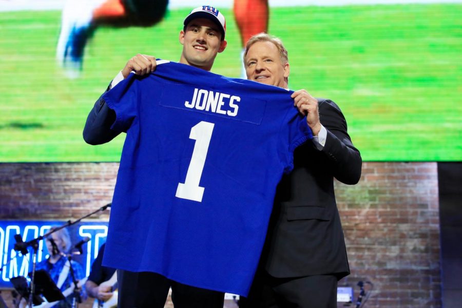 Daniel Jones at the 2019 NFL Draft