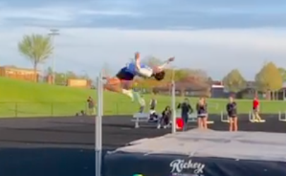 Ian Joyce Breaks the High Jump Record