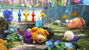 Promotional art for Pikmin 4