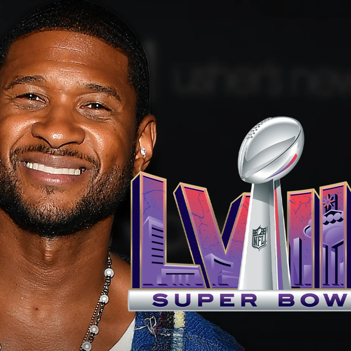 Usher stars as the Super Bowl half time show 2024 opener.