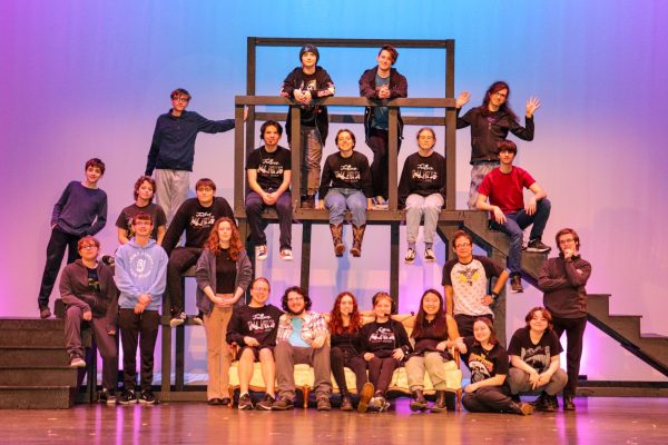 The crew led by Stage Management for Footloose.