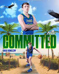 Chase Konieczny commits to Florida Gulf Coast University